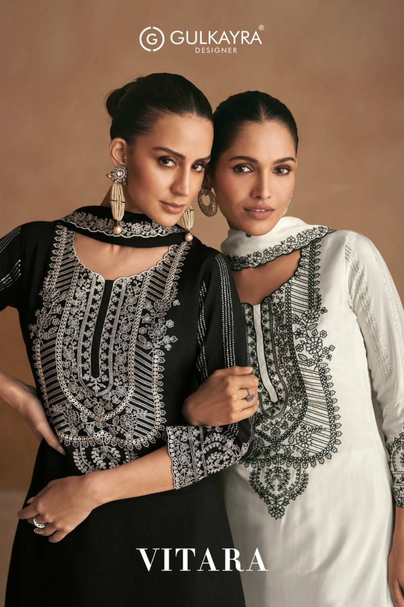 Gulkayra Vitara Chinon Designer Salwar Suits Collection