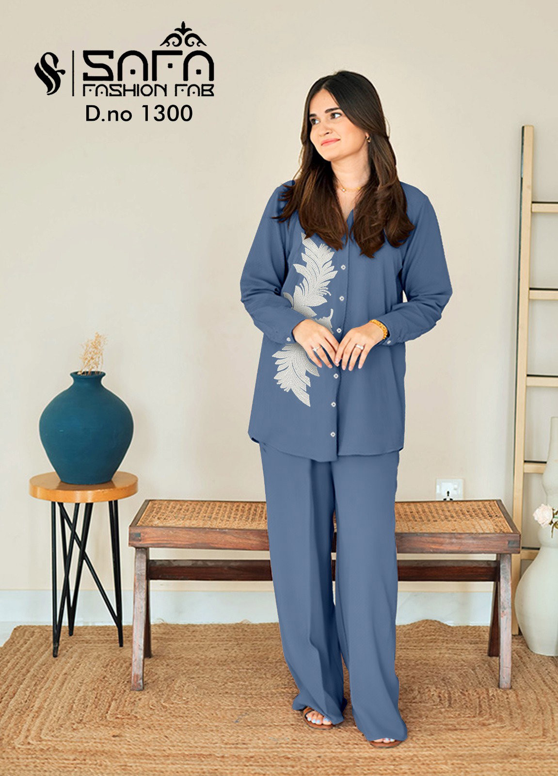 Safa Fashion Fab 1300 Ready Made Pakistani Suit Collection