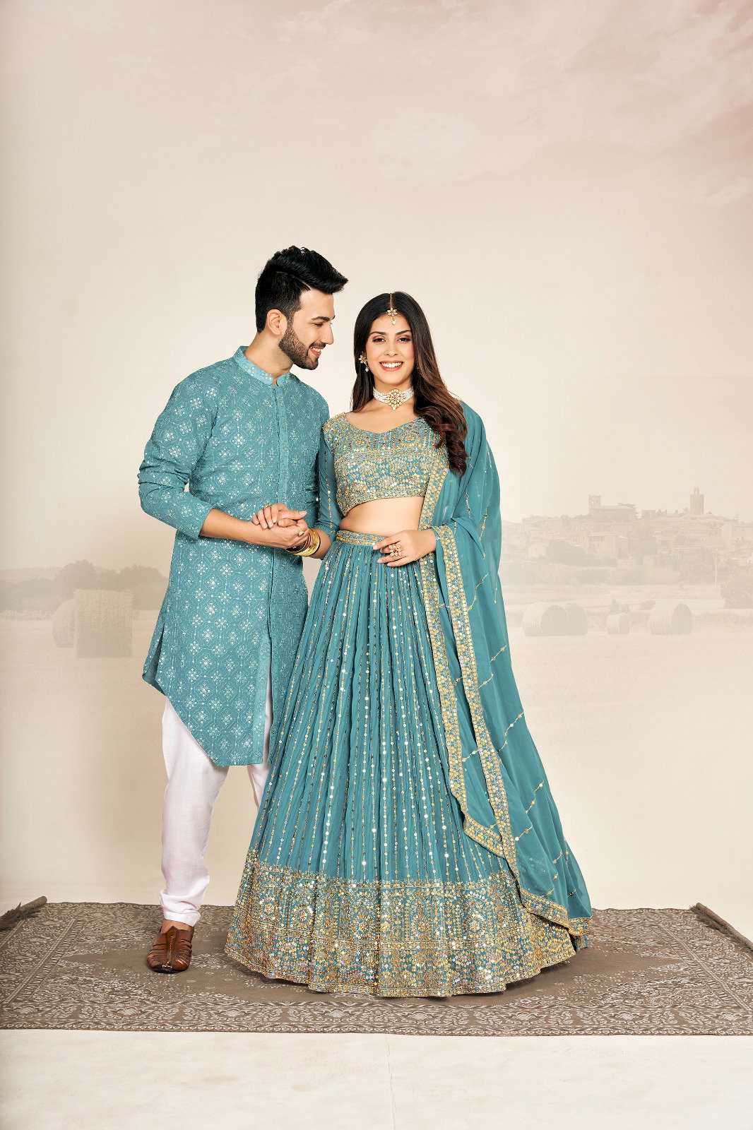 Couple Wear 3 Matching Traditional Wear Combo Collection