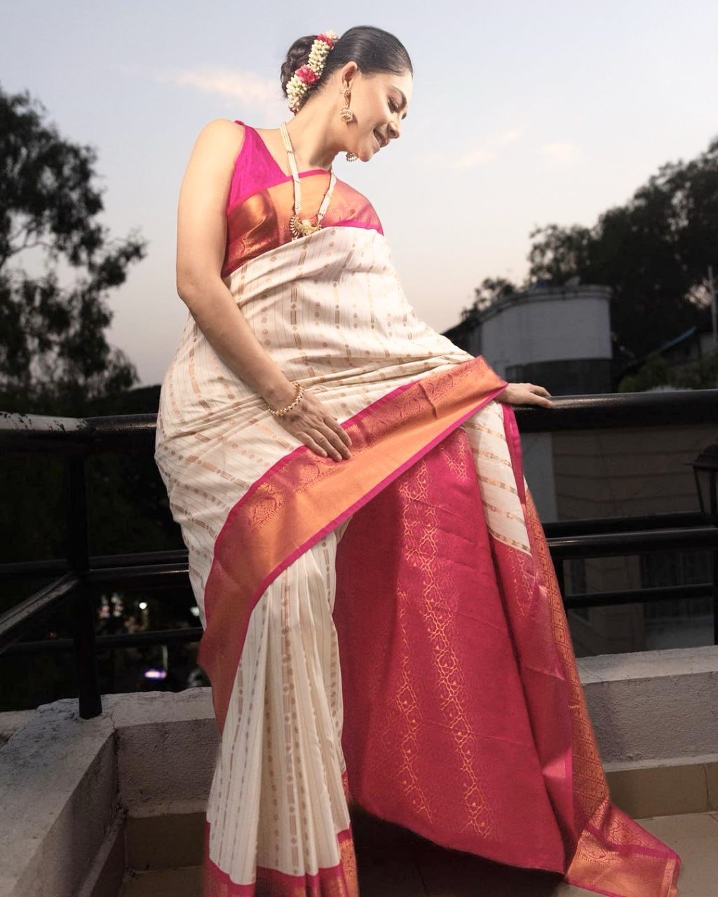 MC 633 kanjivaram silk saree collection