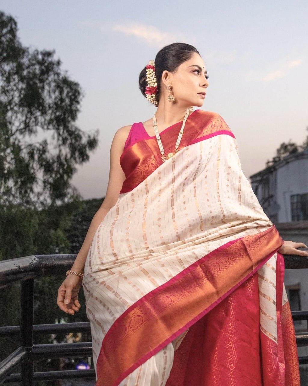 MC 633 kanjivaram silk saree collection