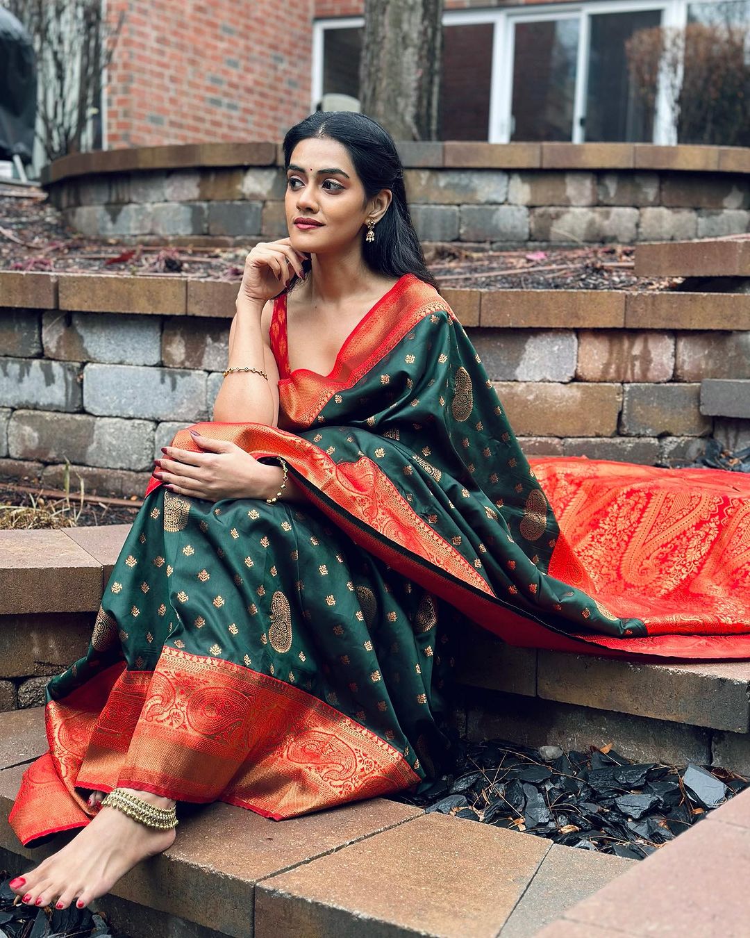 MC 651 kanjivaram silk saree collection