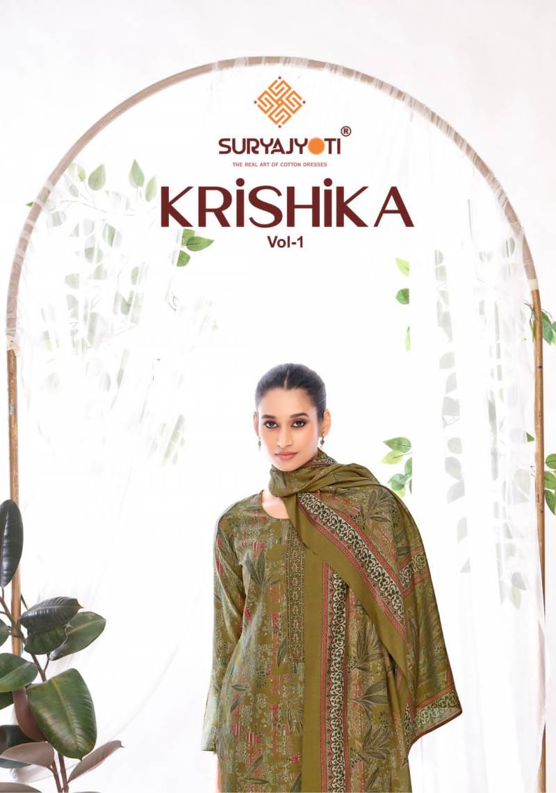 Suryajyoti Krishika Vol 1 Modal Printed Dress Material Collection
