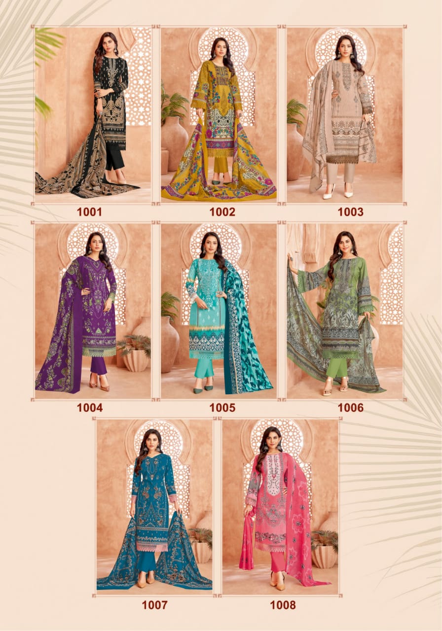 Mayur Zulfat Vol 1 Cotton Dress Material Collection