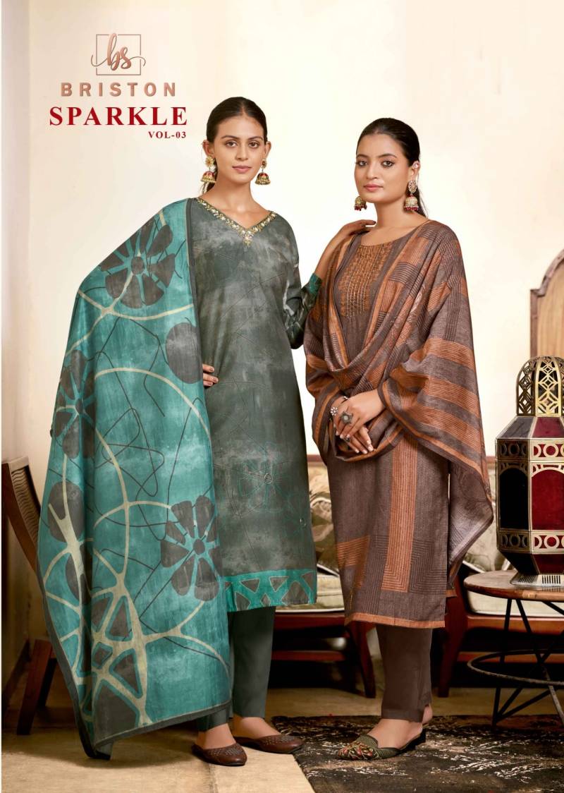 Beriston Bs Sparkle Vol 3 Digital Printed Salwar Kameez