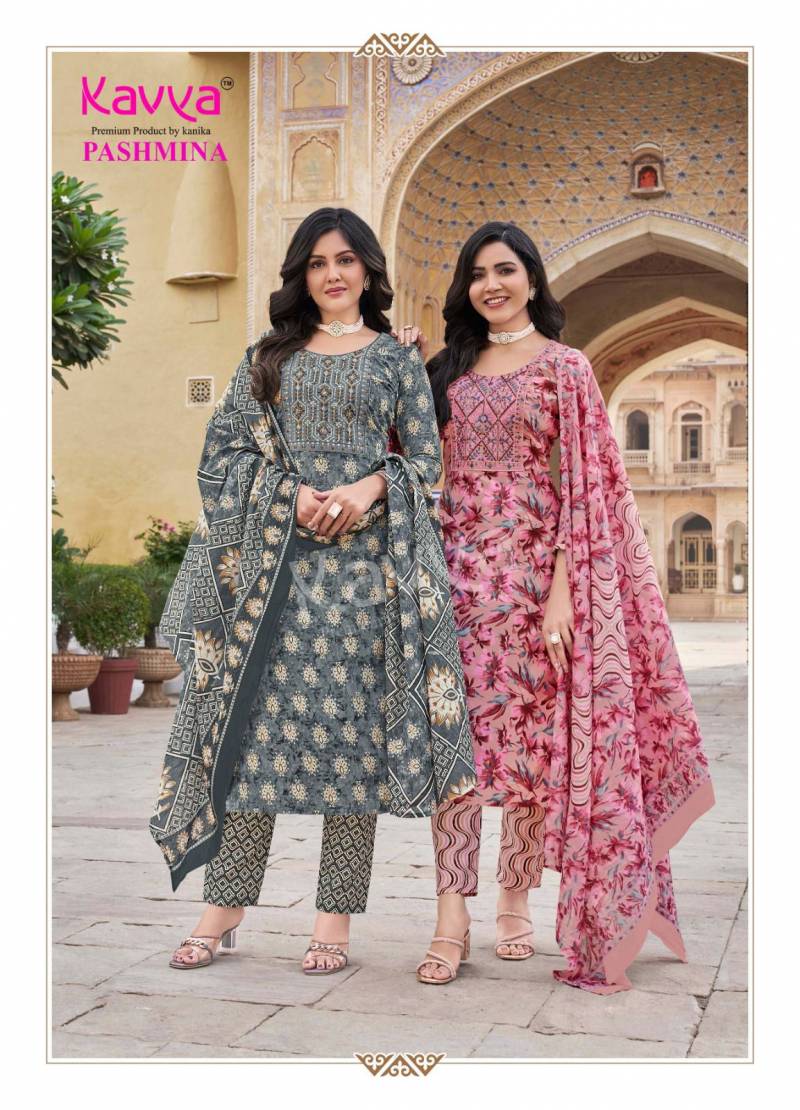 Kavya Pashmina Vol 11 Kurti Pant With Dupatta Collection