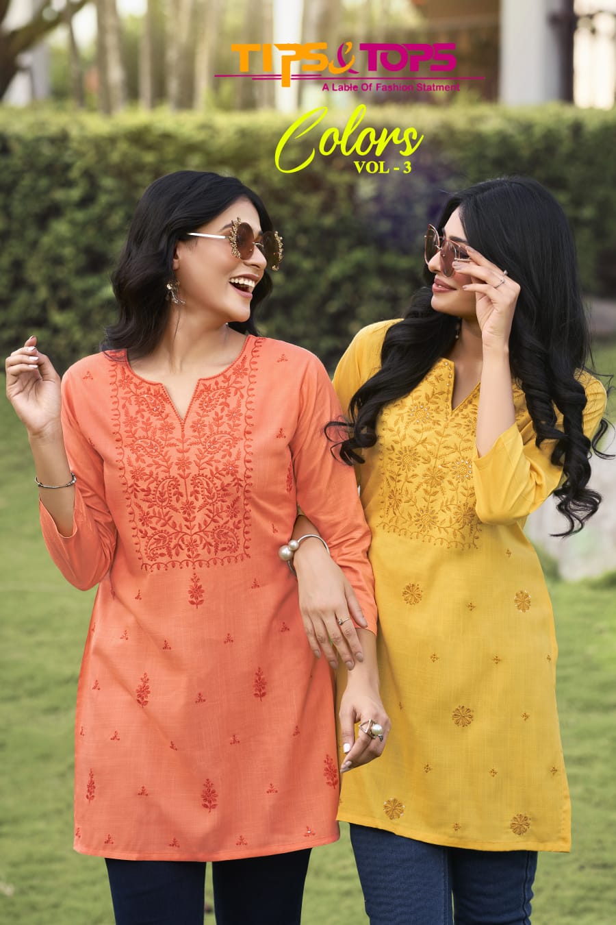 Tips & Tops Colors Vol 3 Fancy Short Tops Collection