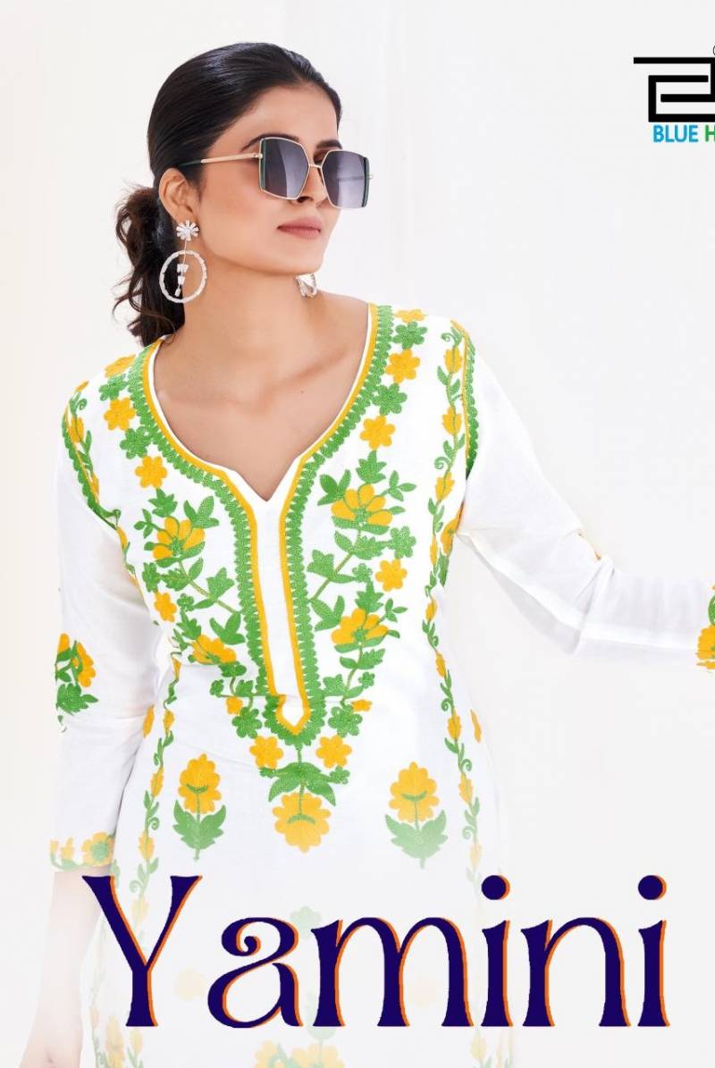 Blue Hills Yamini Rayon Fancy Kurti Collection