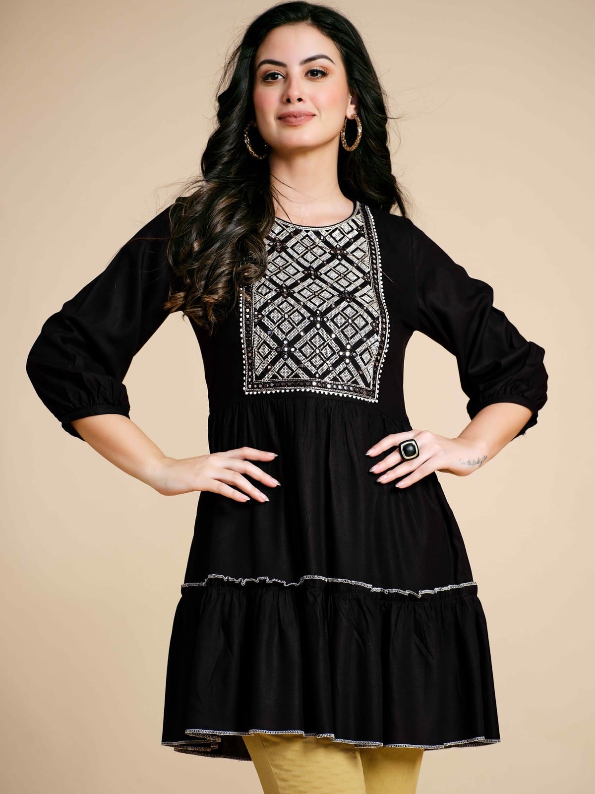 9Star Sweet Vol 1 Designer Rayon Short Top Collection