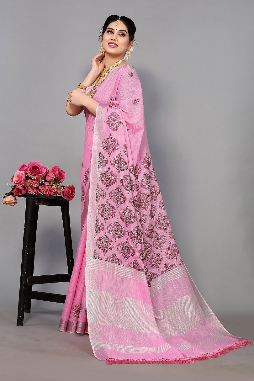 Shrishti 91 Embroidery Cotton Silk Saree Collection