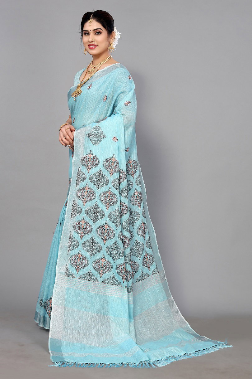 Shrishti 91 Embroidery Cotton Silk Saree Collection