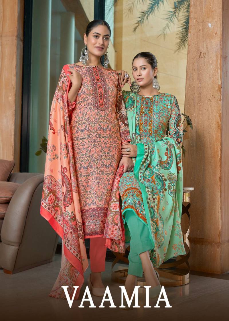 Roli Moli Vaamia Pashmina Dress Material Collection