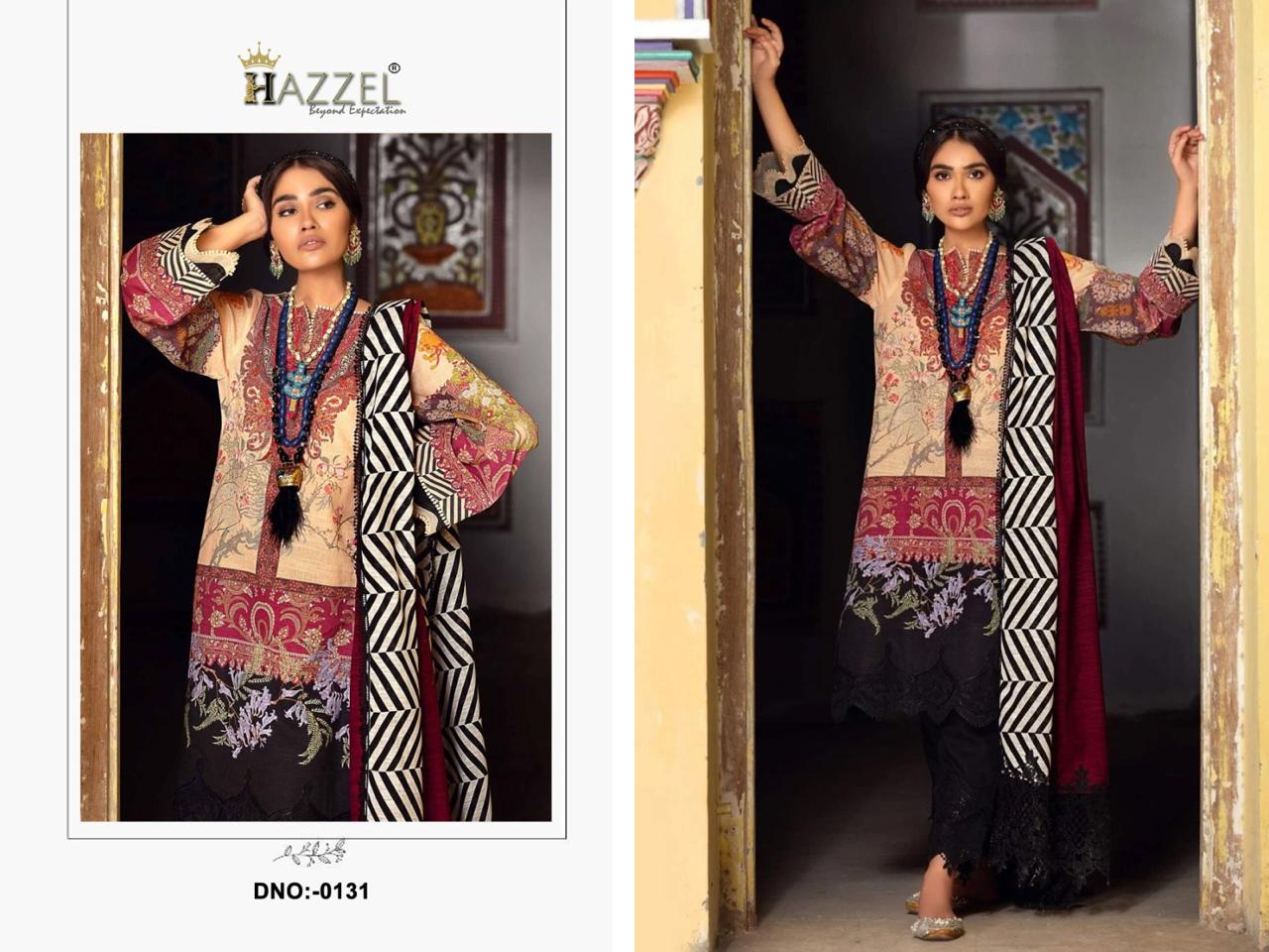 Hazzel Sana Safinaz 2022 Cotton Dupatta Pakistani Salwar Kameez