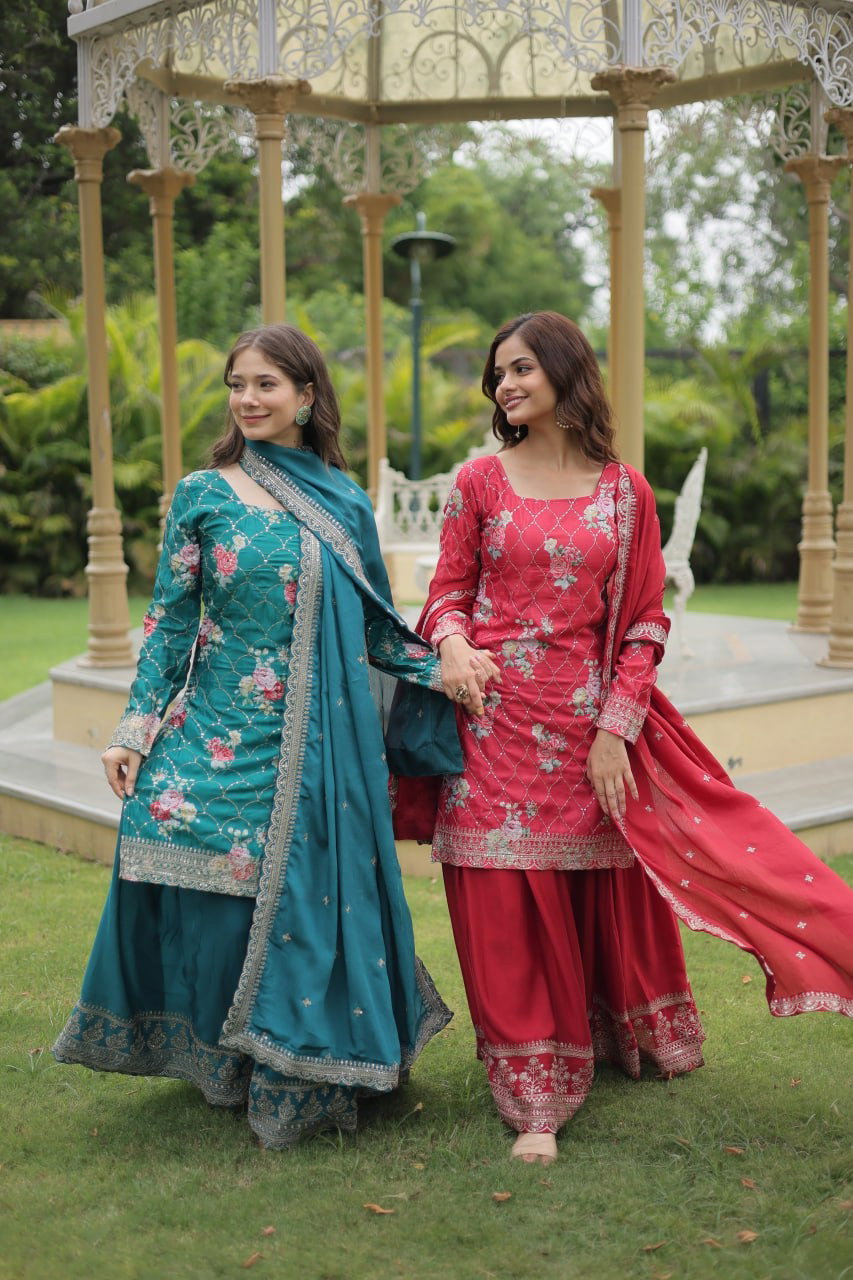 Anamika Vol 122 Chinnon Designer Salwar Suit Collection