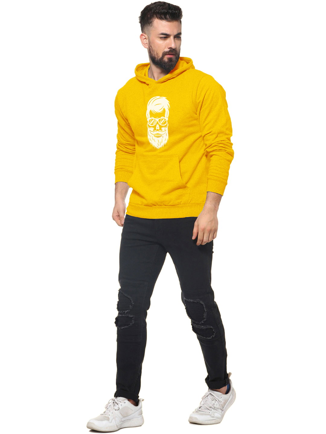 Swara Beard Fleece Fancy Mens Hoodie Collection