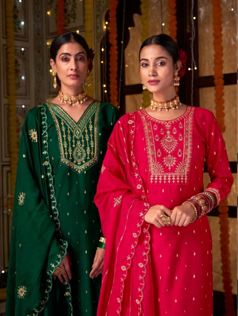 Rangoon Soch Kurti Bottom With Dupatta Collection