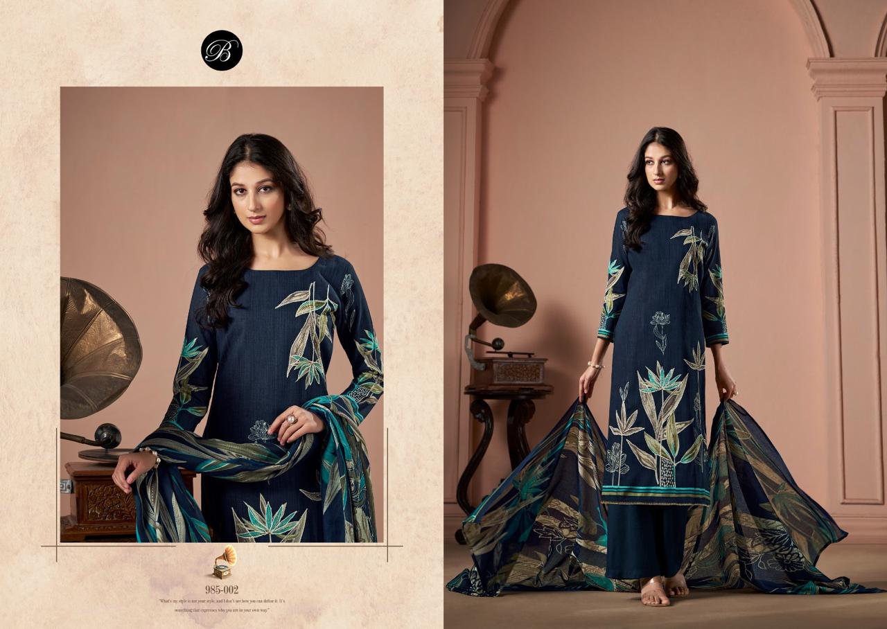 Belliza Samaira Digital Printed Dress Material Collection