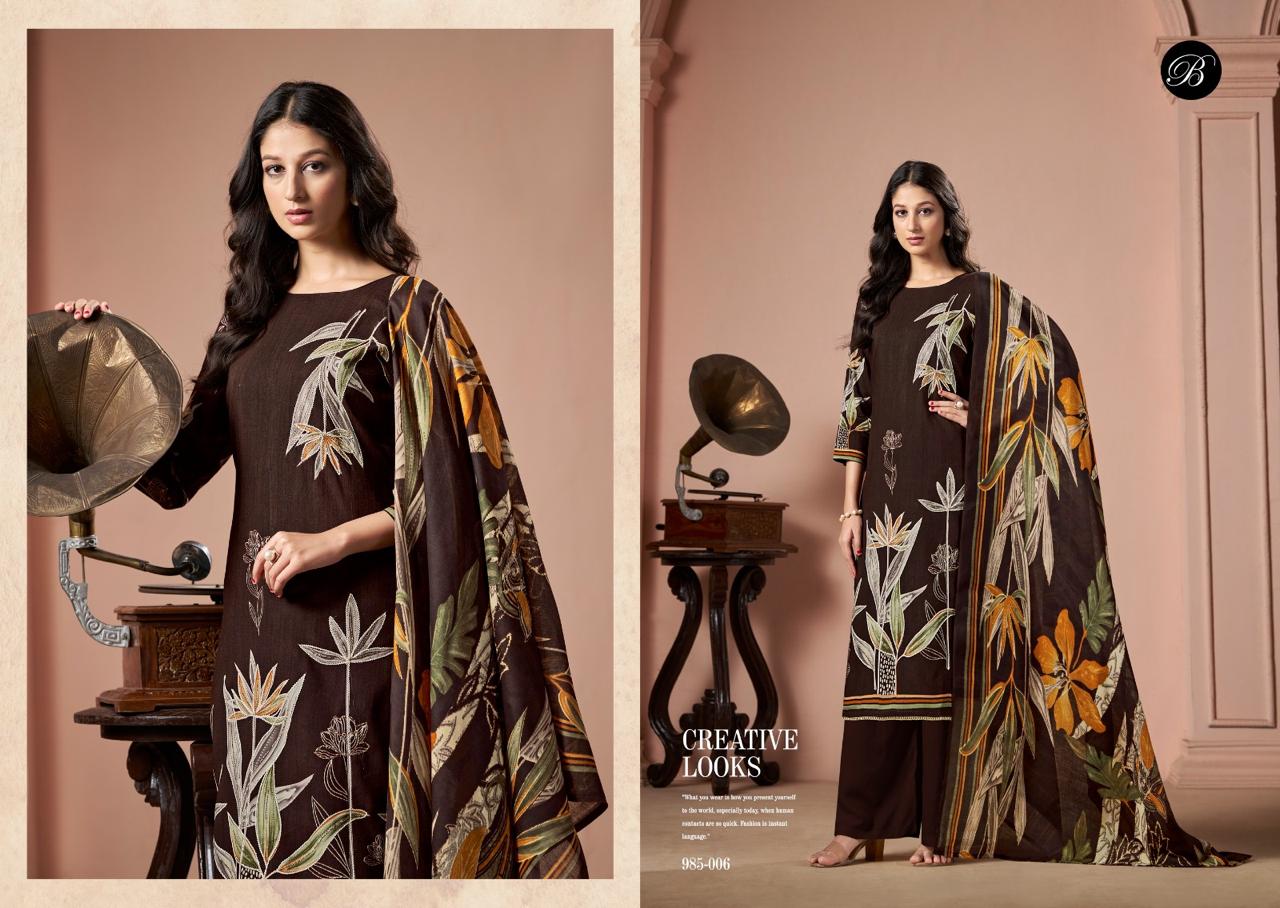 Belliza Samaira Digital Printed Dress Material Collection