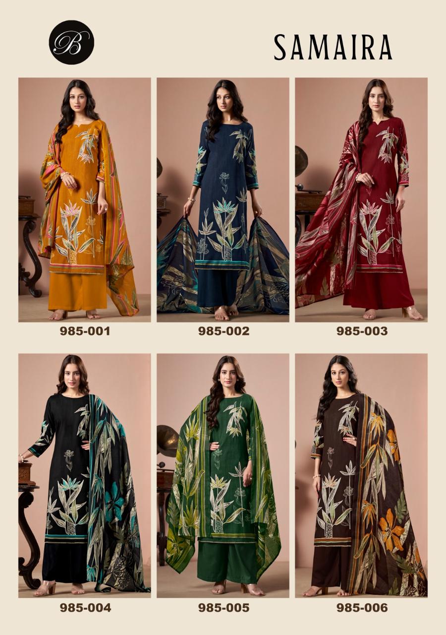 Belliza Samaira Digital Printed Dress Material Collection