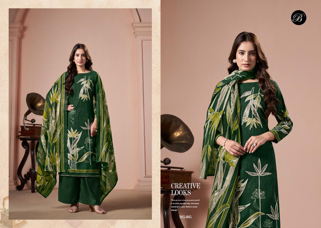 Belliza Samaira Digital Printed Dress Material Collection