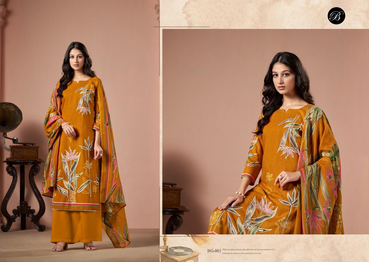 Belliza Samaira Digital Printed Dress Material Collection