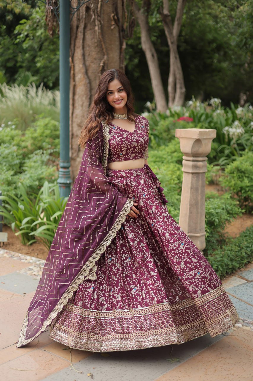 Anamika Vol 126 Viscose Jacquard Designer Lehenga Choli