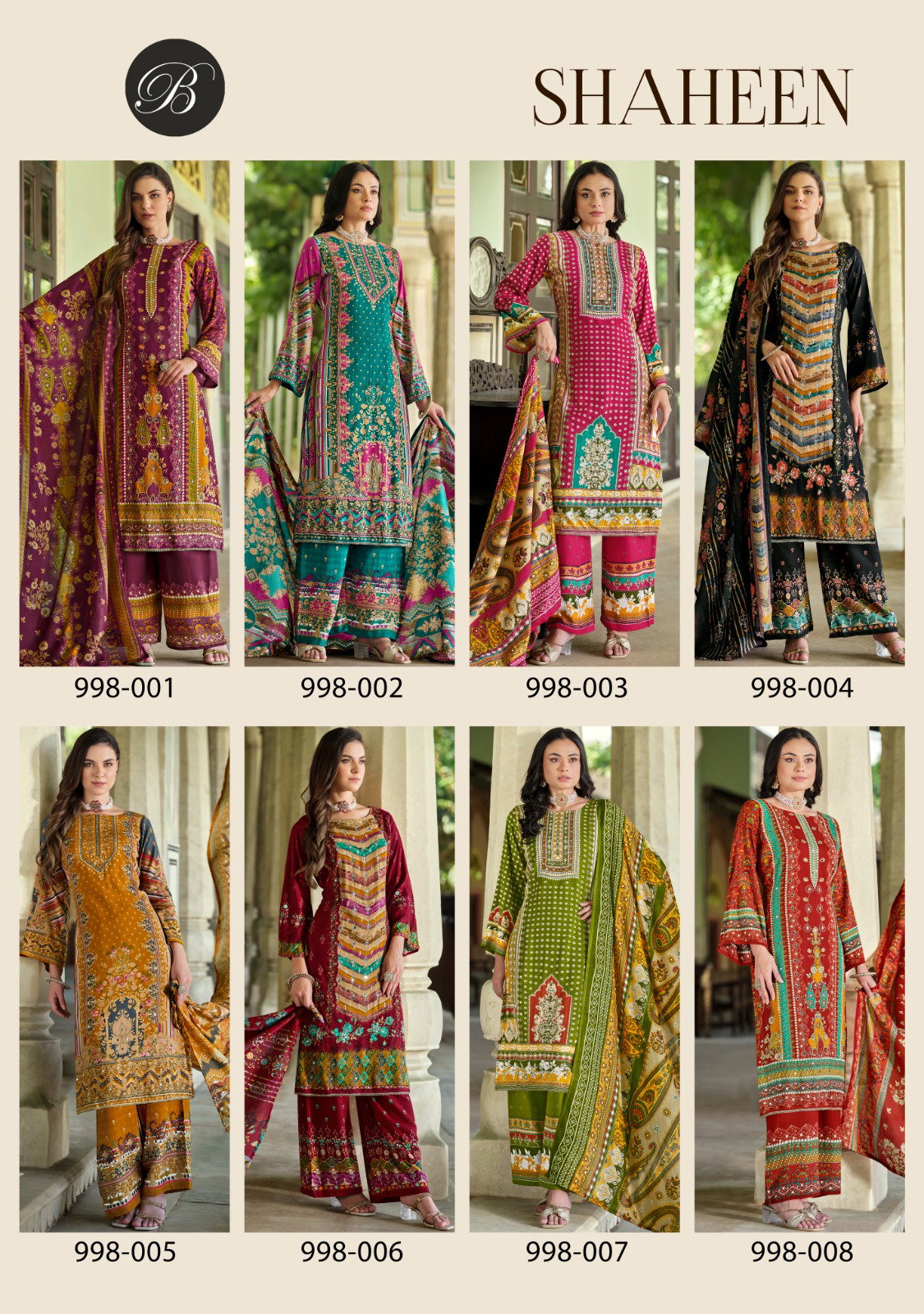 Belliza Shaheen Digital Printed Dress Material Collection