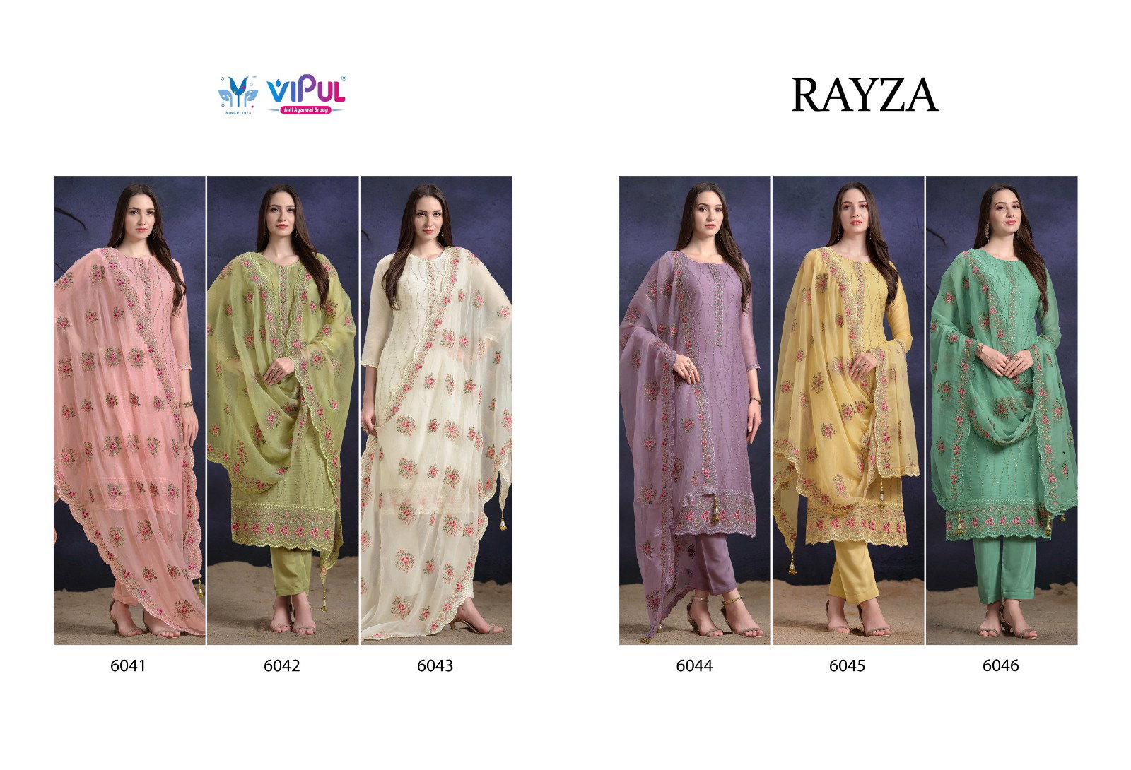 Vipul Rayza Designer Salwar Suits Collection