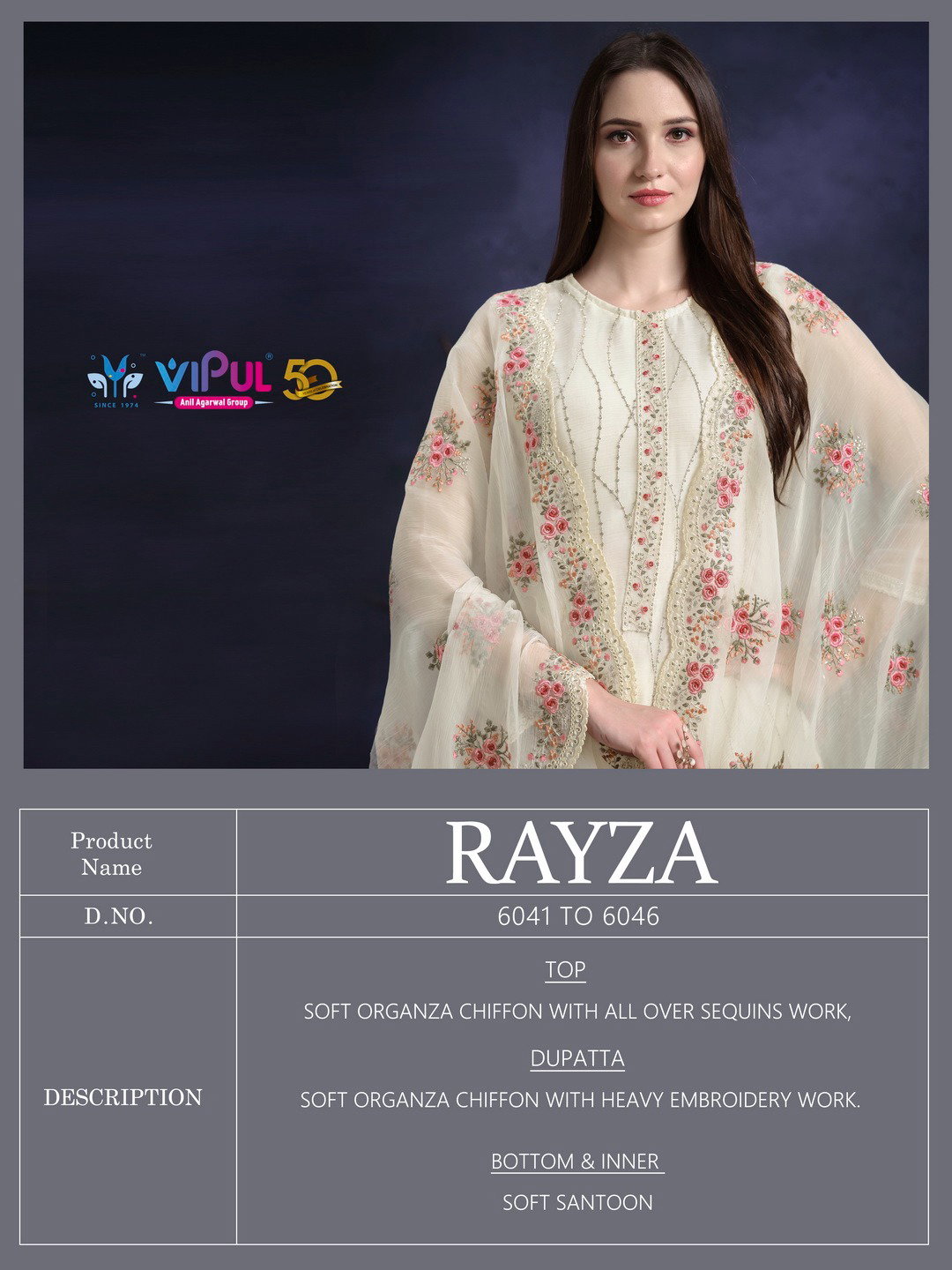 Vipul Rayza Designer Salwar Suits Collection