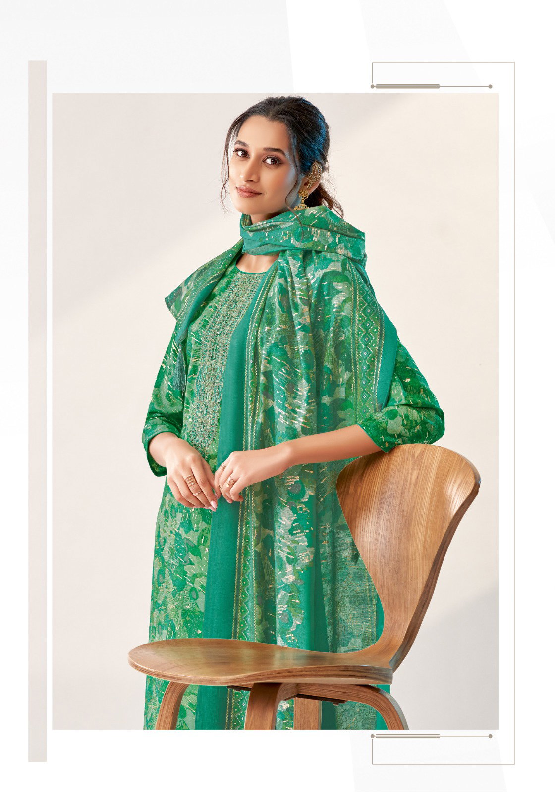 Suryajyoti Kora Vol 2 Embroidered Dress Material Collection