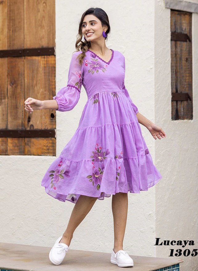 Lucaya Vol 13 Beautiful Printed Short Kurti Collection