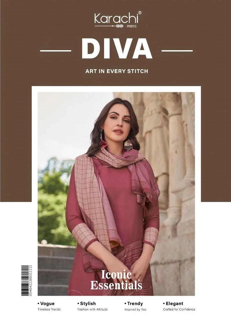 Kesar Diva Digital Printed Dress Material Collection
