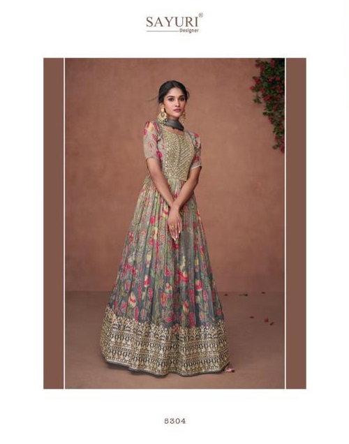 Sayuri Nooriat Nx Organza Silk Designer Salwar Suits Collection