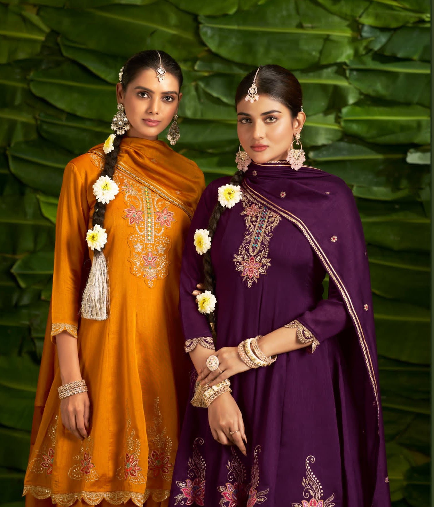 Rangoon Suvarana Designer Kurti Pant With Dupatta Collection