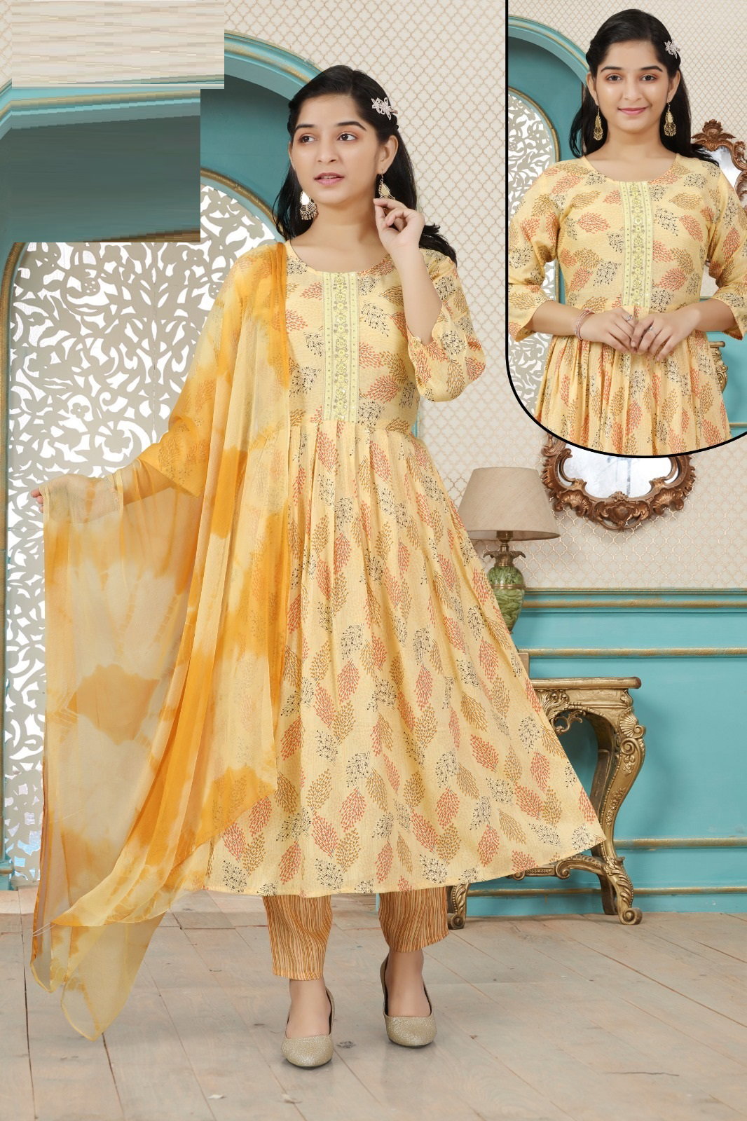 Tanishka Flair Pant Set Vol 2 Printed Kurti Collection