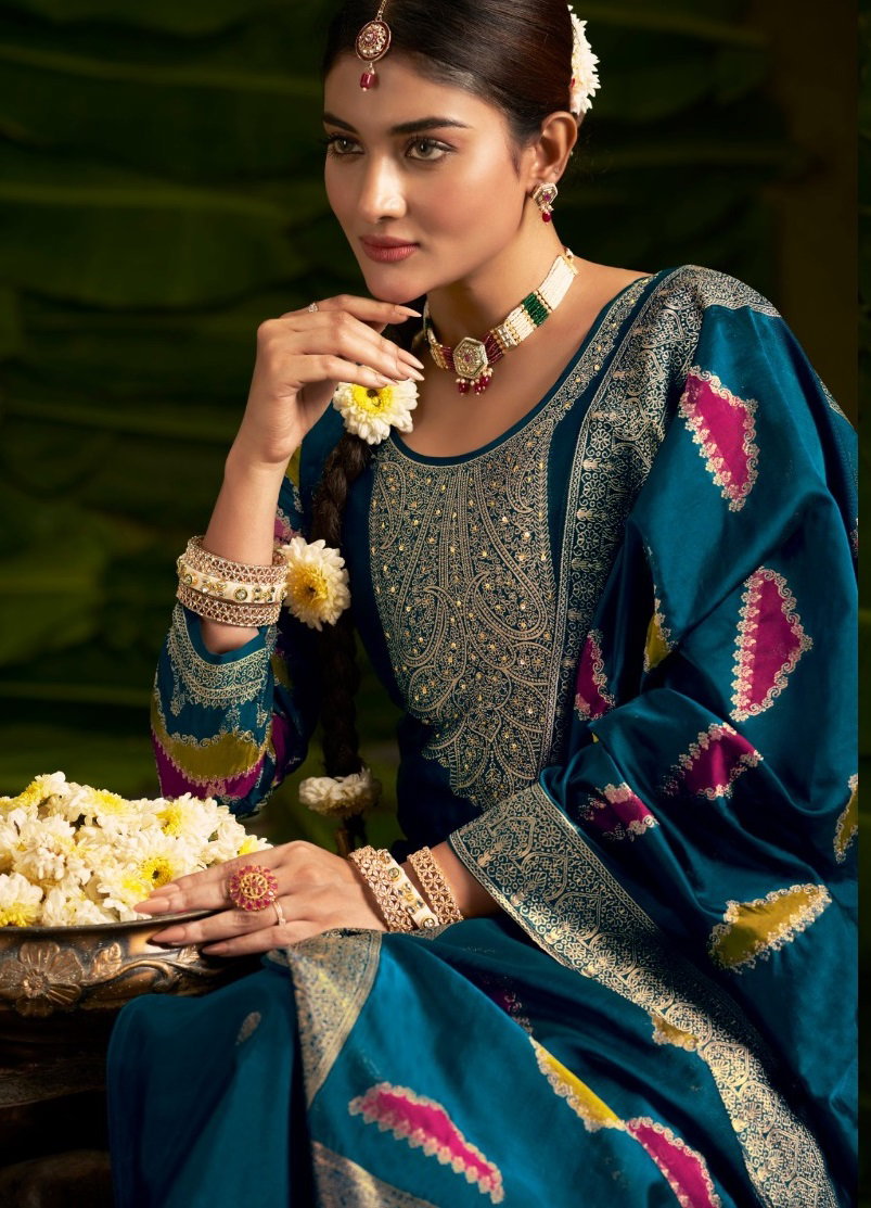 Triple Saptrang Designer Salwar Kameez Collection