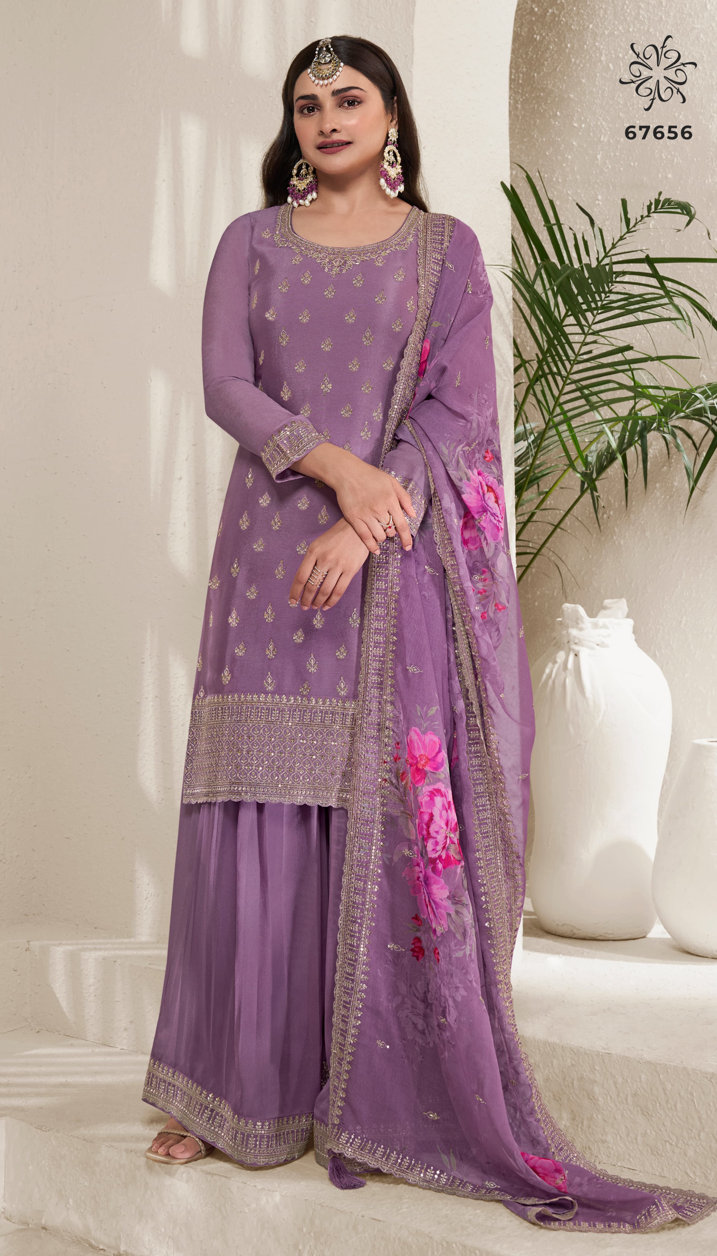 Vinay Kuleesh Shalini Embroidered Salwar Suit Collection