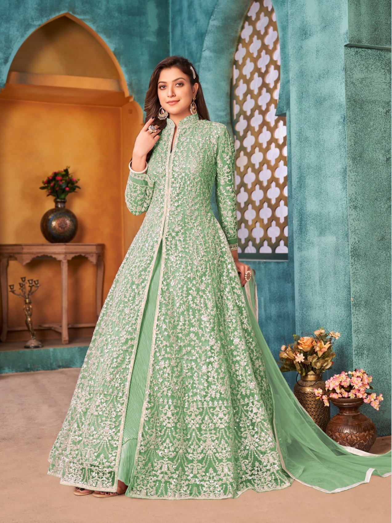 Aanaya Vol 139 Heavy Work Designer Gown Collection