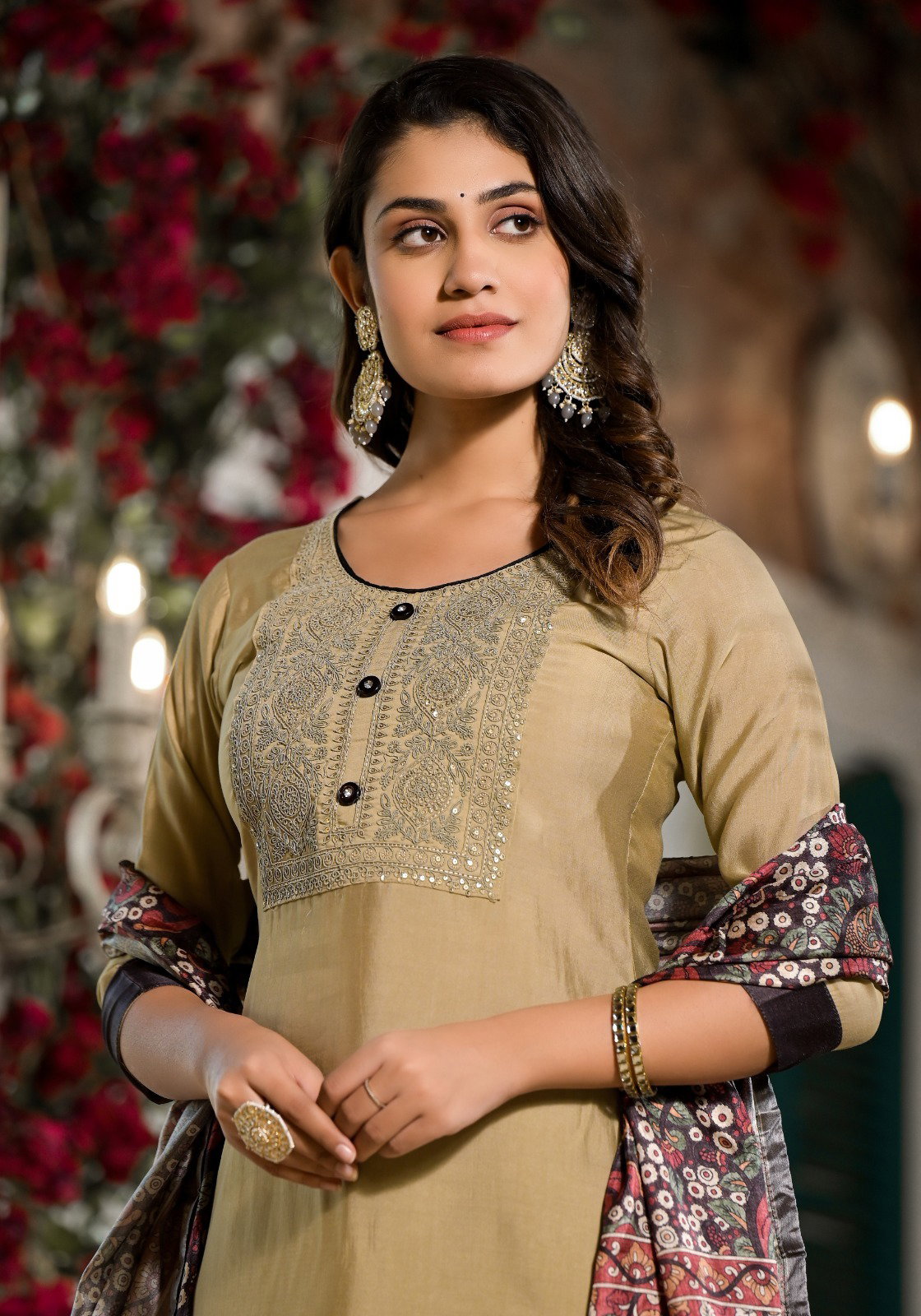 Label Khoj 9601 Kurti Bottom With Dupatta Collection