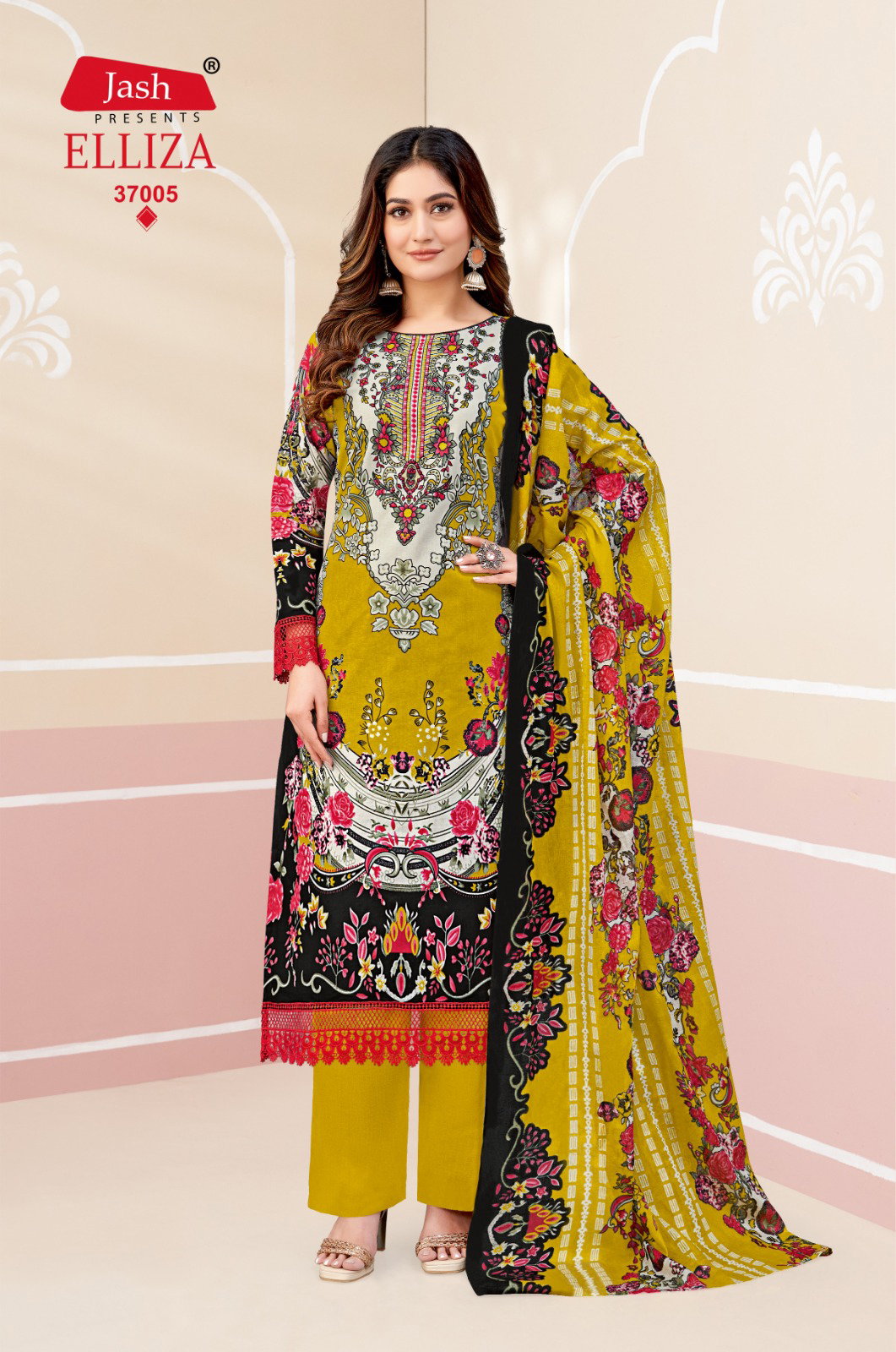 Jash Elliza Vol 37 Cotton Dress Material Collection