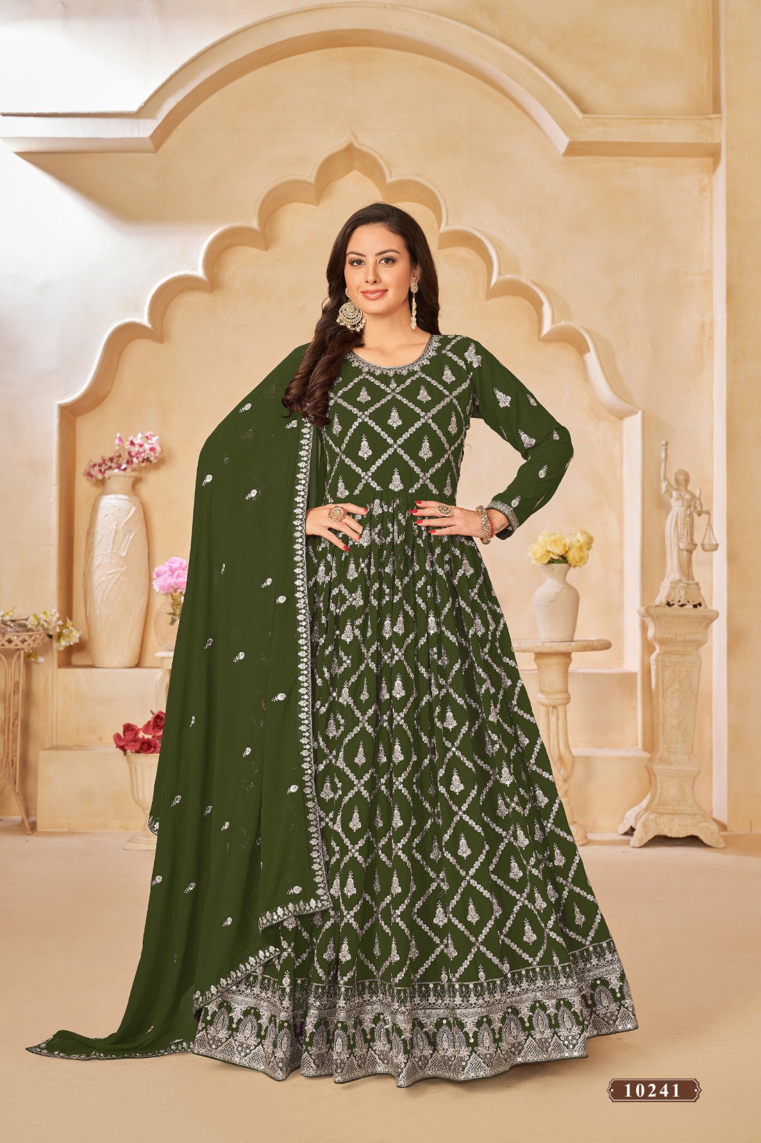 Anjubaa Vol 24 Georgette Designer Gown Collection