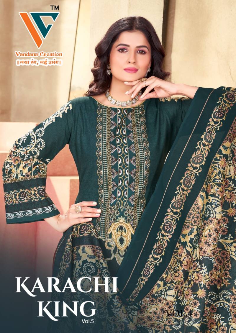 Vandana C Karachi King Vol 5 Dress Material Collection
