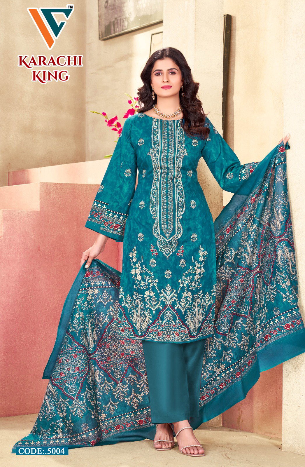 Vandana C Karachi King Vol 5 Dress Material Collection