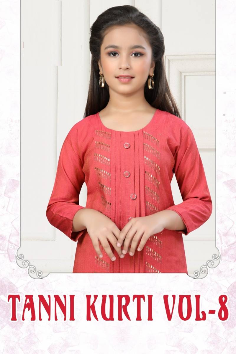 Tanni Kurti Vol 8 Fancy Kids Wear Collection