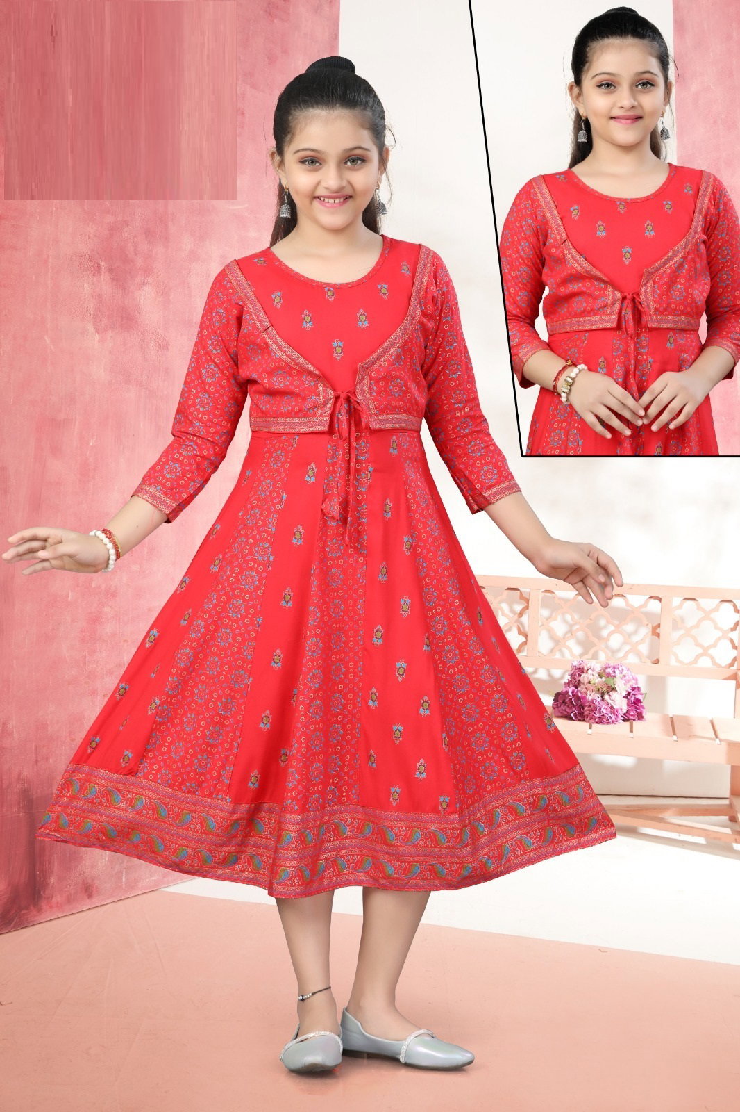 Kalaa Kurti Vol 16 Rayon Printed Kids Wear Collection