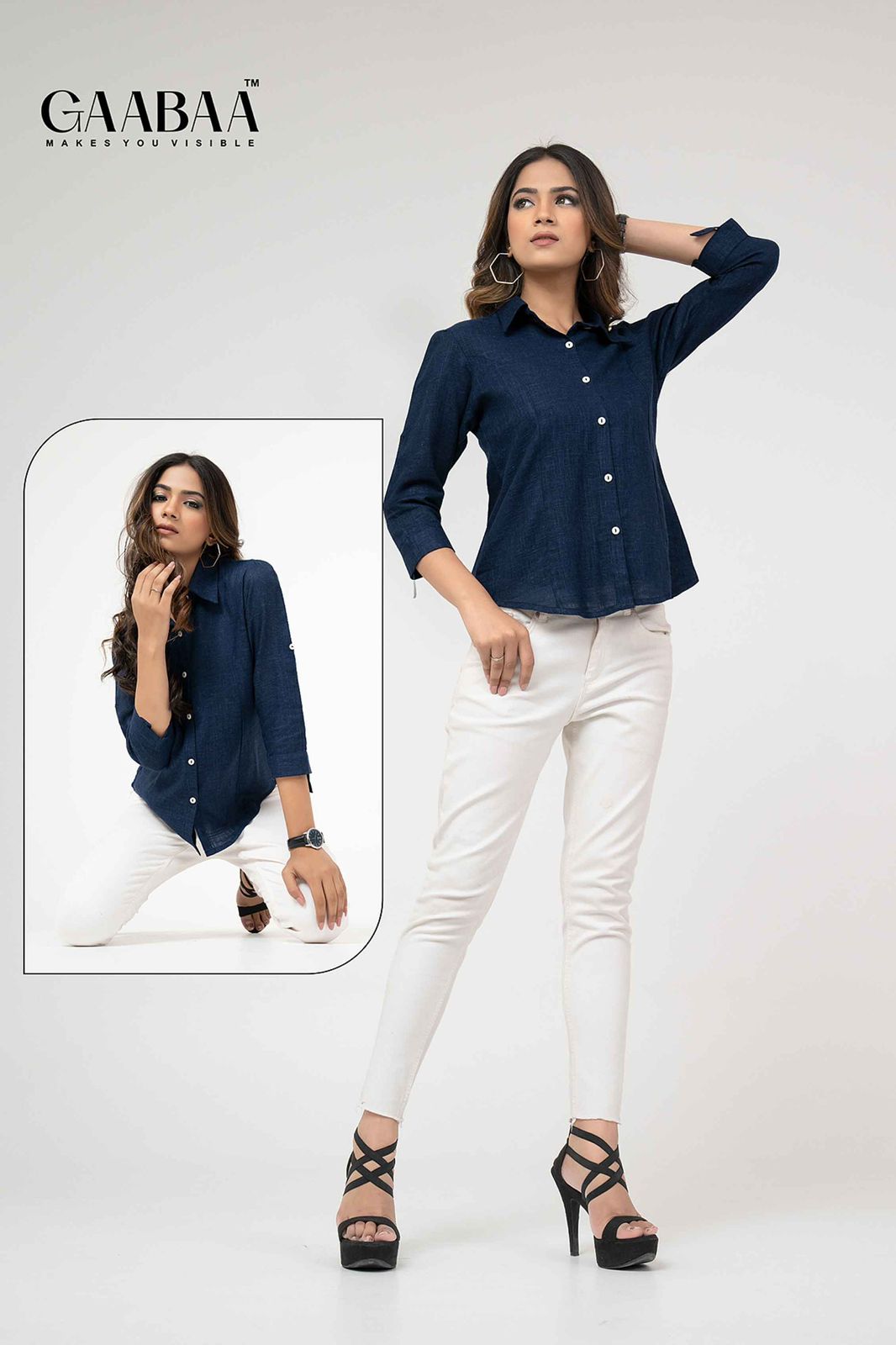 Gaabaa 2106 Stylish Cotton Western Shirt Collection