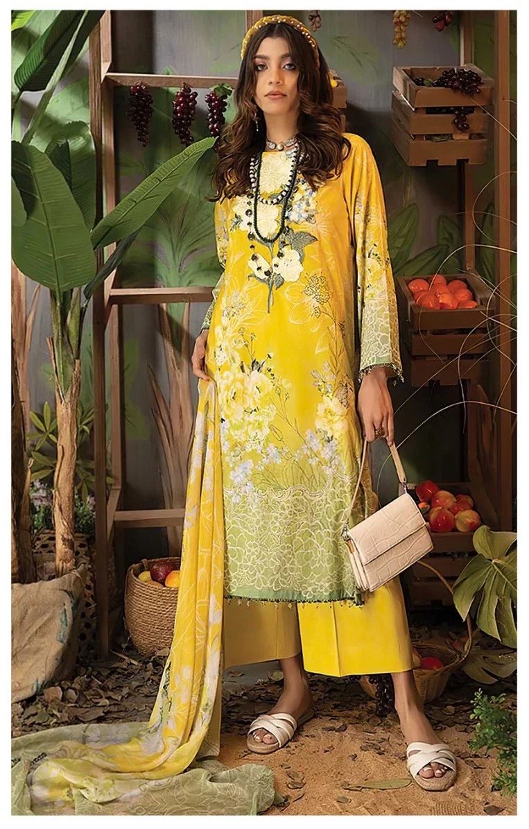 Alzohaib Az 1102 To 1105 Cotton Dupatta Pakistani Salwar Suits