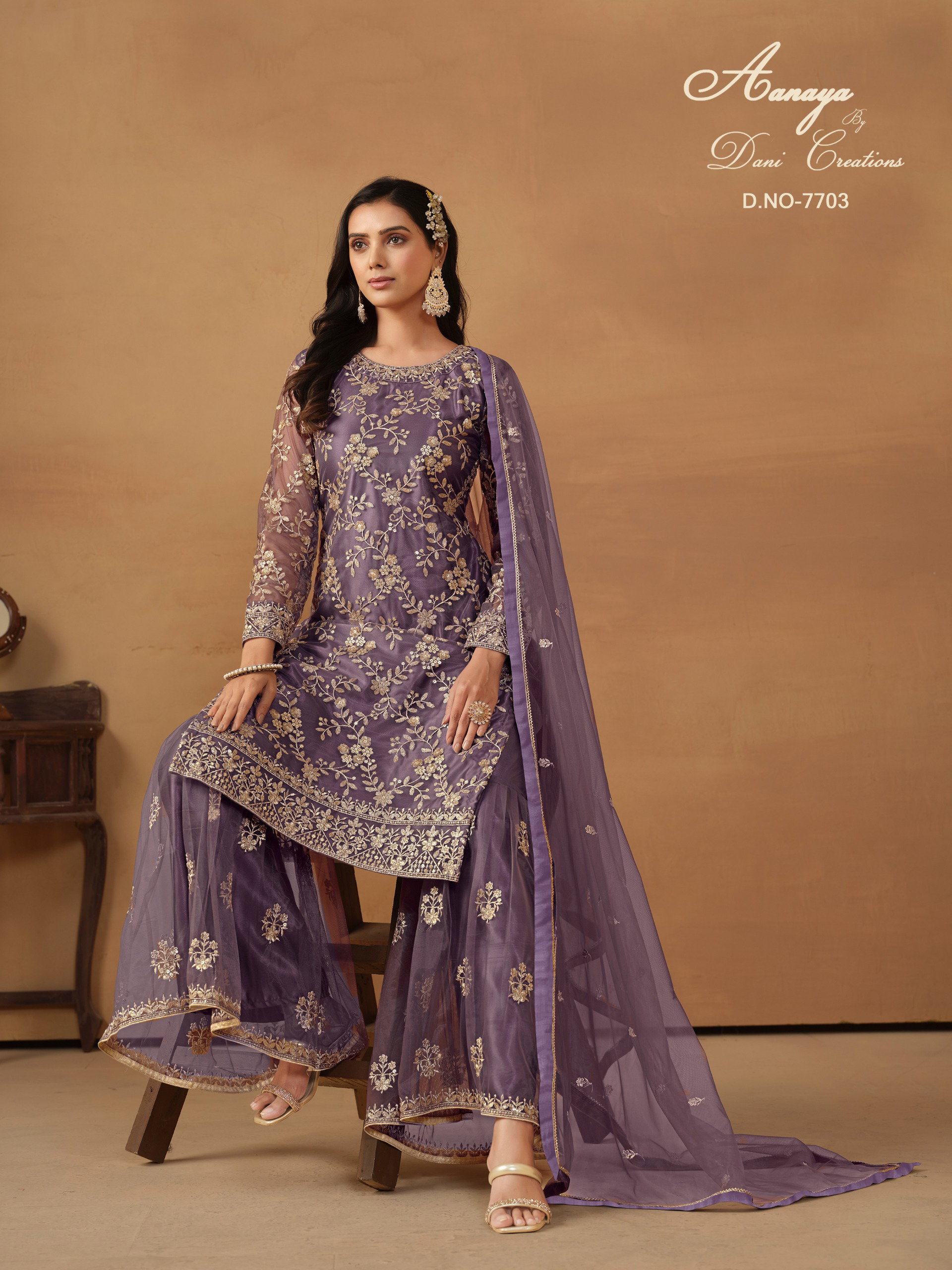 Aanaya Vol 177 Net Designer Salwar Kameez Collection