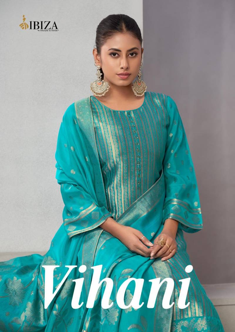 Ibiza Vihani Designer Silk Salwar Kameez Collection