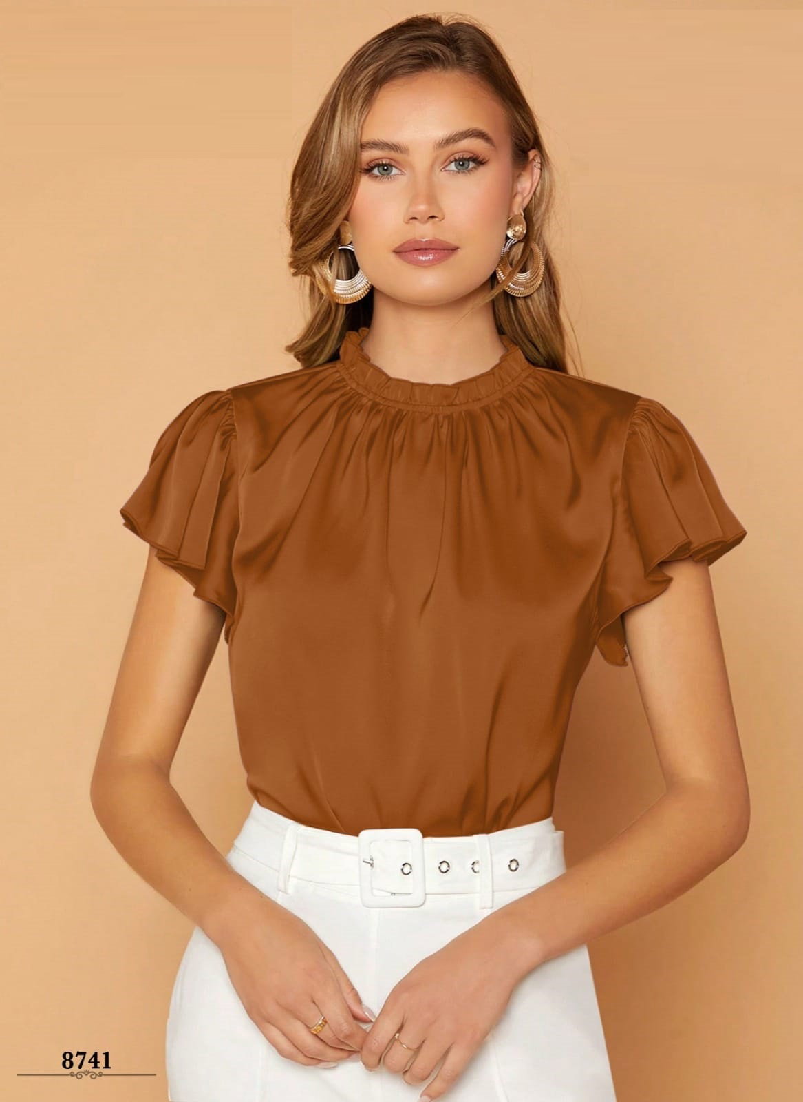 Emily 8741 Fancy Western Top Collection